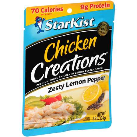 STARKIST Lemon Pepper Chicken 2.6 oz., PK12 517640